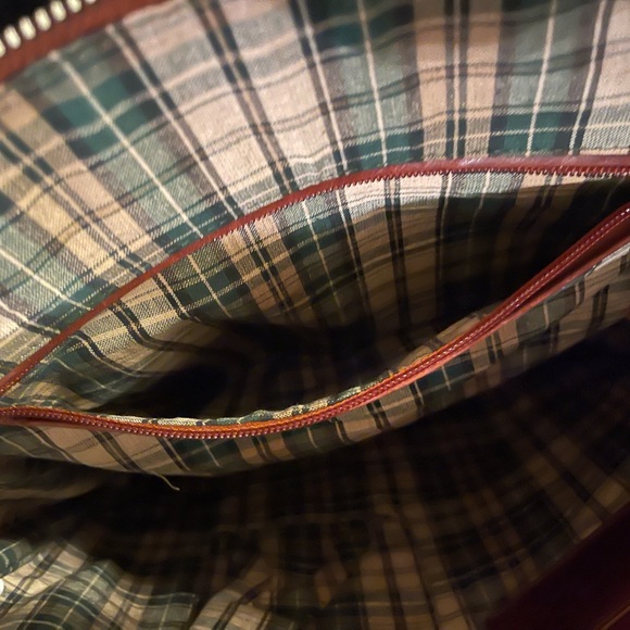 Wild West Los Angeles Rich Brown Leather Tote - Picture 5 of 6